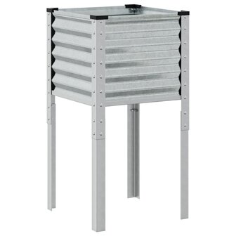 Plantenbak 45x45x88 cm gegalvaniseerd staal 2