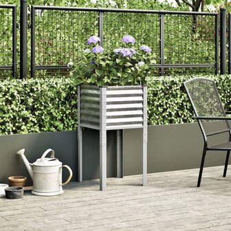 Plantenbak 45x45x88 cm gegalvaniseerd staal 3