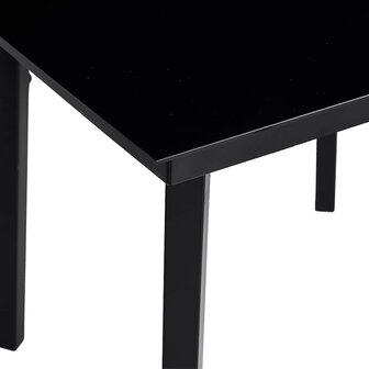 5-delige Tuinset met kussens poly rattan glas bruin 9