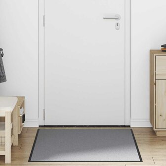 Deurmat 90x150 cm grijs 3