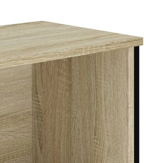 Schoenenkast 90x38x45,5 cm bewerkt hout sonoma eikenkleurig 7