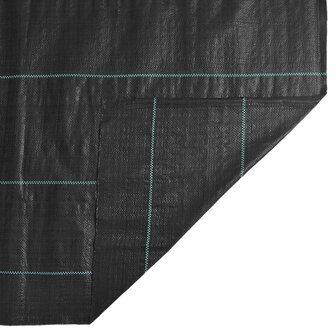 Worteldoek 2x50 m polypropeen zwart 7
