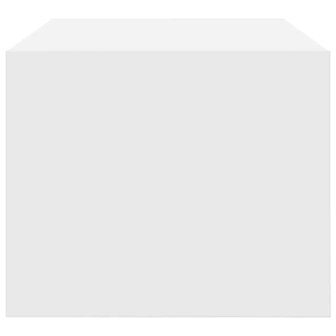 Tv-meubel 60x31x25,5 cm bewerkt hout wit 7