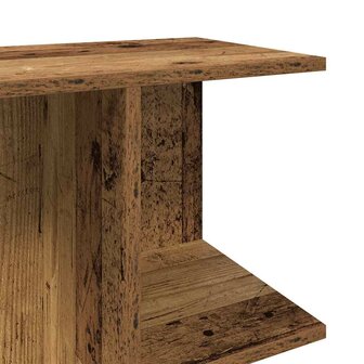 Nachtkastje 46,5x29x61 cm bewerkt hout oud houtkleurig 8