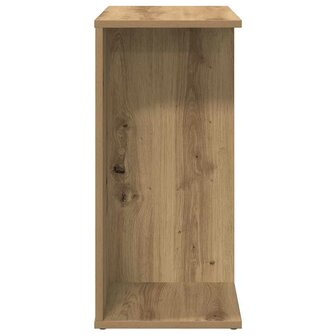 Nachtkastje 46,5x29x61 cm bewerkt hout artisanaal eikenkleurig 5