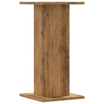 Plantenstandaards 2 st 30x30x60 cm hout artisanaal eiken 5
