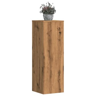 Plantenstandaard 33x33x100 cm bewerkt hout artisanaal eiken 3