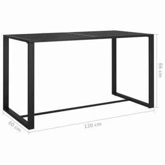 5-delige Loungeset met kussens aluminium antraciet 5