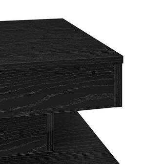 Salontafel 360 graden draaibaar 50x50x34,5 cm zwart 8