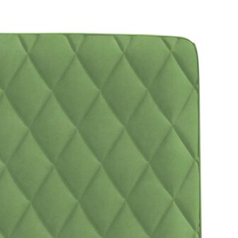 Eetkamerstoelen 2 st fluweel lichtgroen 7