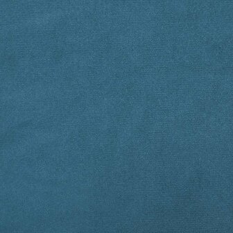 Eetkamerstoelen 2 st fluweel blauw 8