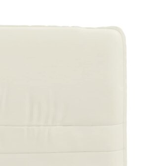 Eetkamerstoel fluweel cr&egrave;mekleurig 7