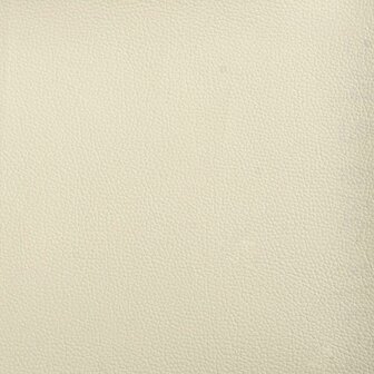 Eetkamerstoel kunstleer cr&egrave;mekleurig 8