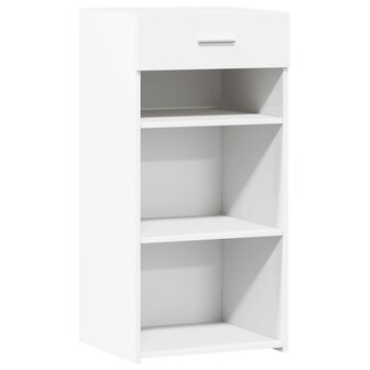 Dressoir 45x42,5x93 cm bewerkt hout wit 2