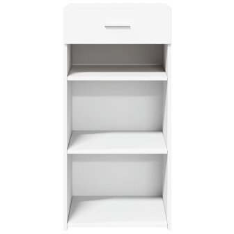 Dressoir 45x42,5x93 cm bewerkt hout wit 4