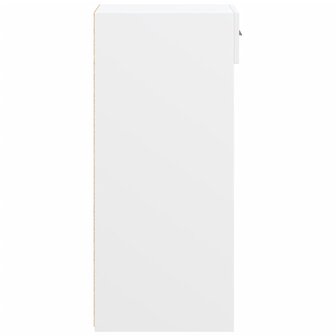 Dressoir 45x42,5x93 cm bewerkt hout wit 5