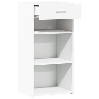 Dressoir 45x42,5x93 cm bewerkt hout wit 7