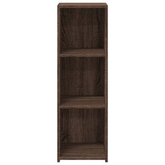 Dressoir 30x41x93 cm bewerkt hout bruin eikenkleur 4