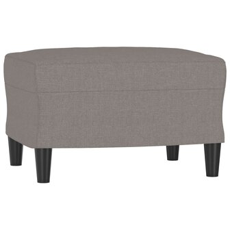 Voetenbank 60x50x41 cm stof taupe 2
