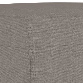Voetenbank 60x50x41 cm stof taupe 5