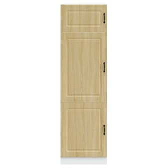 Keukenkast Kalmar bewerkt hout sonoma eikenkleurig 3