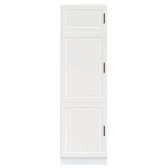 Keukenkast Porto bewerkt hout wit 3