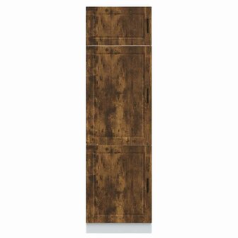 Keukenkast Porto bewerkt hout gerookt eikenkleurig 3