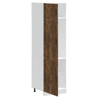 Keukenkast Porto bewerkt hout gerookt eikenkleurig 4