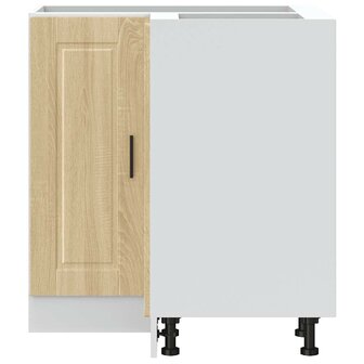 Keuken hoekonderkast &quot;Porto&quot; bewerkt hout sonoma eikenkleurig 5