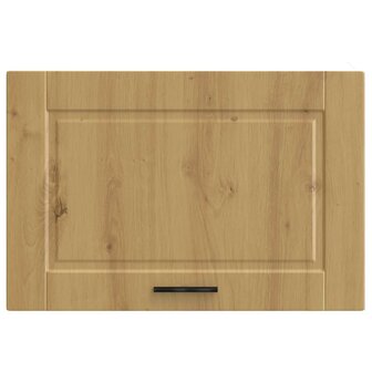 Keukenwandkast Porto bewerkt hout artisanaal eikenkleur 5