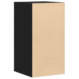 Ladekast 40x41x76 cm bewerkt hout zwart 7