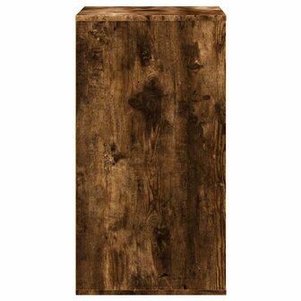 Ladekast 60x41x76 cm bewerkt hout gerookt eikenkleurig 6