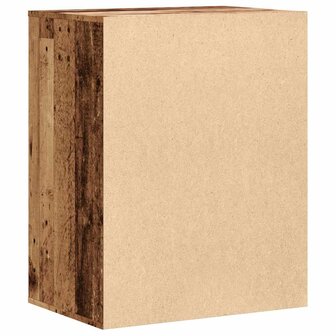 Ladekast 60x41x76 cm bewerkt hout oud houtkleurig 7