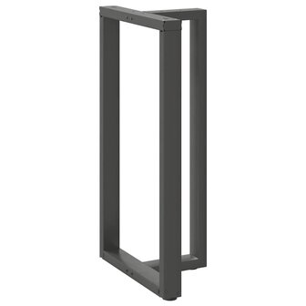 Bartafelpoten 2 st T-vormig 60x35x(110-111) cm staal antraciet 4