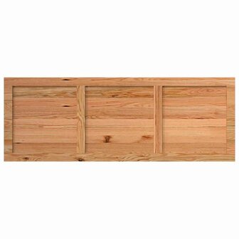 Tafelblad rechthoekig 220x80x4 cm massief eikenhout lichtbruin 5