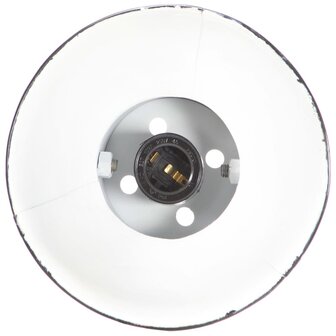 Bureaulamp industrieel rond E27 58x18x90 cm zwart 5