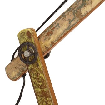 Bureaulamp industrieel rond E27 23x18x95 cm meerkleurig 8