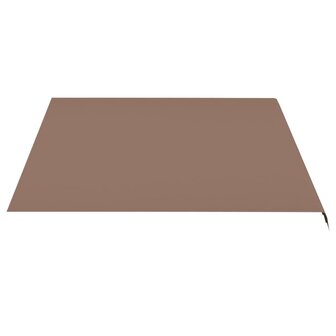 Vervangingsdoek voor luifel 4,5x3,5 m bruin 4