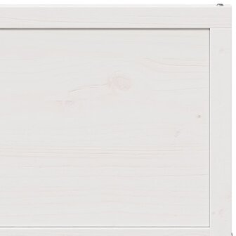 Schuifdeur 90x208 cm massief grenenhout wit 8
