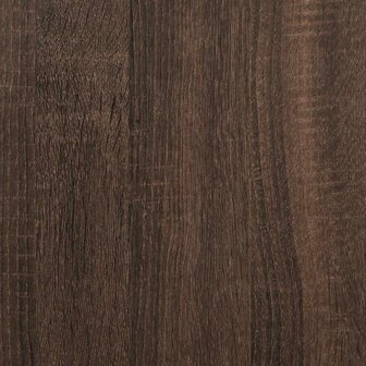 Opbergbox met deksel 60x40x51,5 cm bewerkt hout bruin eiken 9