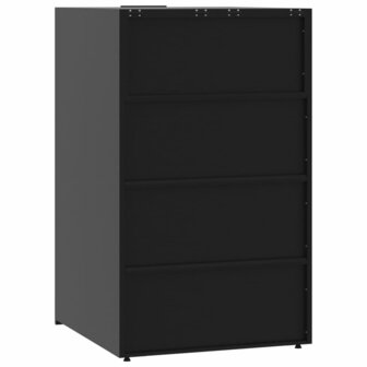 Containerberging voor 6 containers 414x79x117 cm staal zwart 7
