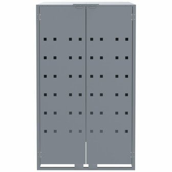 Containerberging voor 6 containers 414x79x117 cm staal grijs 5
