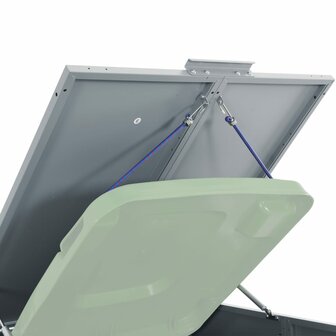 Containerberging voor 6 containers 414x79x117 cm staal grijs 9