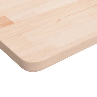 Werkbank rechthoekig 100x60x81,5 cm massief eikenhout 9