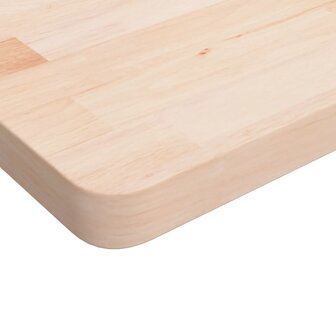 Werkbank rechthoekig 100x60x83 cm massief eikenhout 9