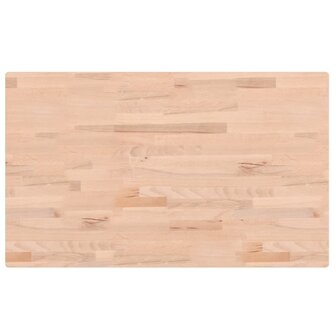 Werkbank rechthoekig 100x60x81,5 cm massief beukenhout 8