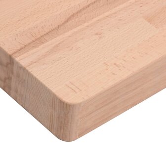 Werkbank rechthoekig 100x60x83 cm massief beukenhout 9