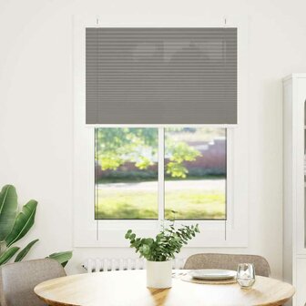 Pliss&eacute; rolgordijn 95x150 cm stofbreedte 94,4 cm antraciet 2