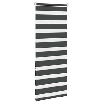 Zebra rolgordijn 65x150 cm stofbreedte 60,9 cm zwart 4