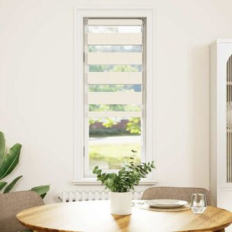 Zebra rolgordijn 40x100 cm stofbreedte 35,9 cm marmerbeige 2